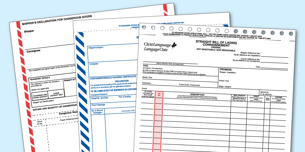 Shipping Dangerous Goods