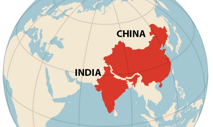 China to India