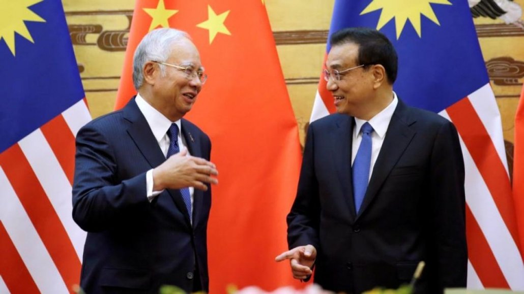China to Malaysia