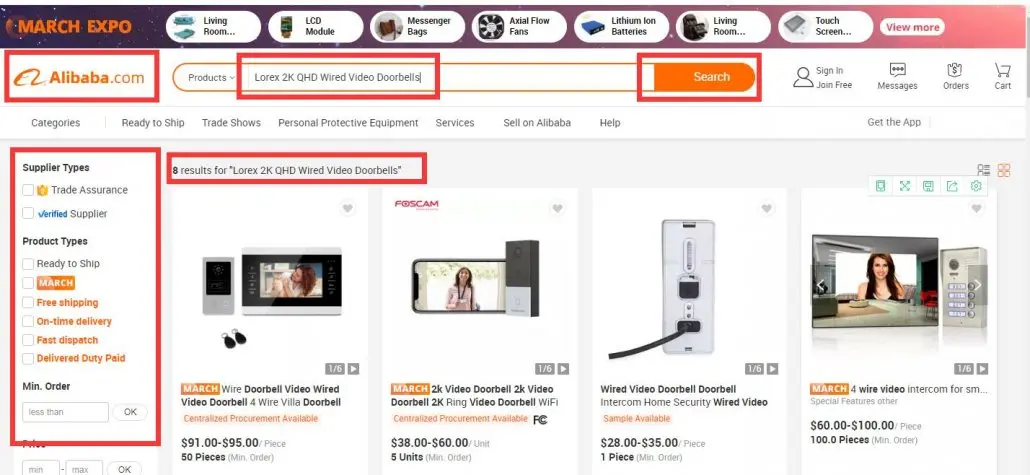 How to Import and Ship Video Doorbells From China