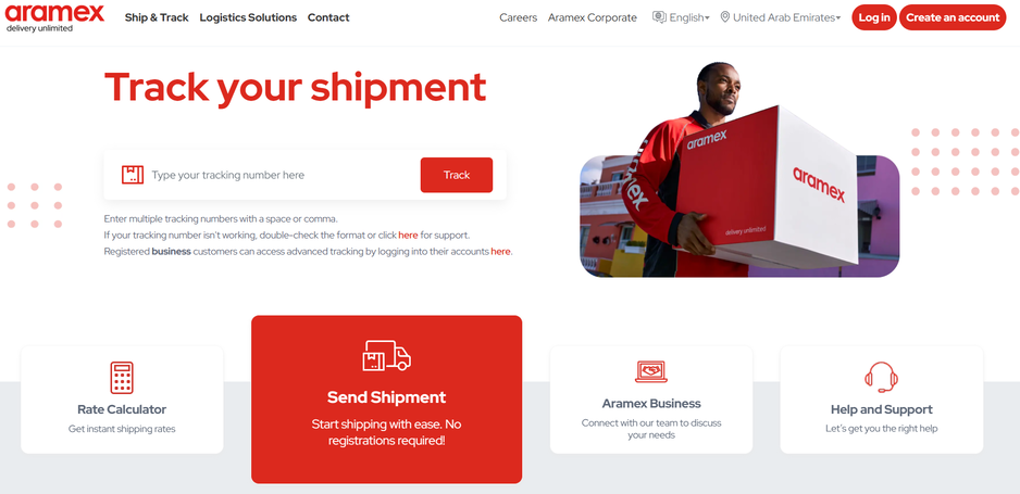 Aramex Express Courier China