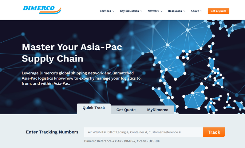 Dimerco Global Logistics China to Mexico