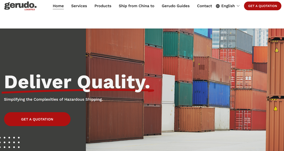 Gerudo Logistics Dangerous Goods Shipping Mexico