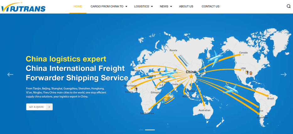 Viputrans China to Spain Logistics