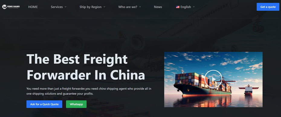XING HANG Logistics China to PH