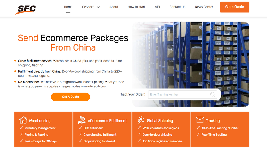 SFC Services Door to Door Shipping Agent