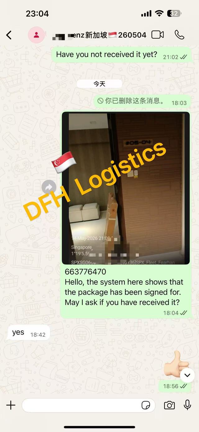 DDP Door-to-Door Shipping from China to Singapore with Full Documentation Handling