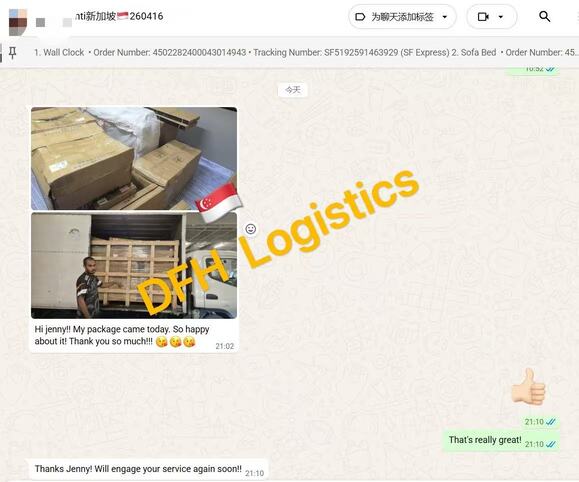 Full House Furniture to Singapore