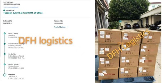 china to poland ddp shipping