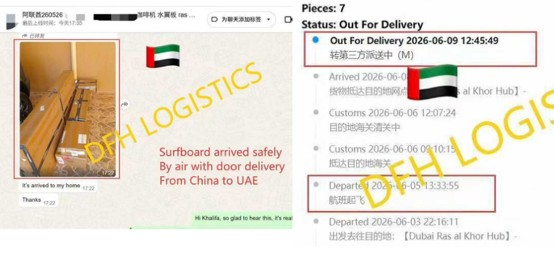 china to uae ddp shipping