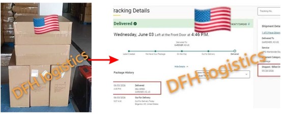 china to usa air freight