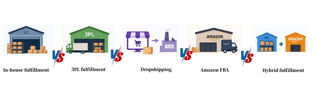 comparison ecommerce fulfillment models