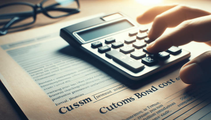 customs bond fees