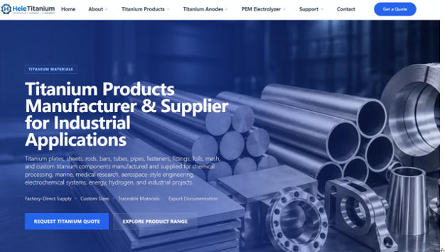 hele titanium website