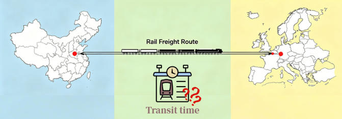 rail freight transit time