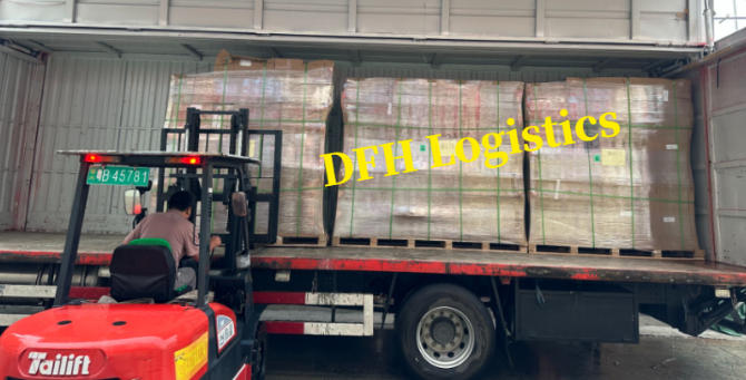 repacking and customized pallet