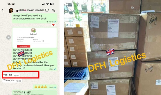 shipping from china to uk