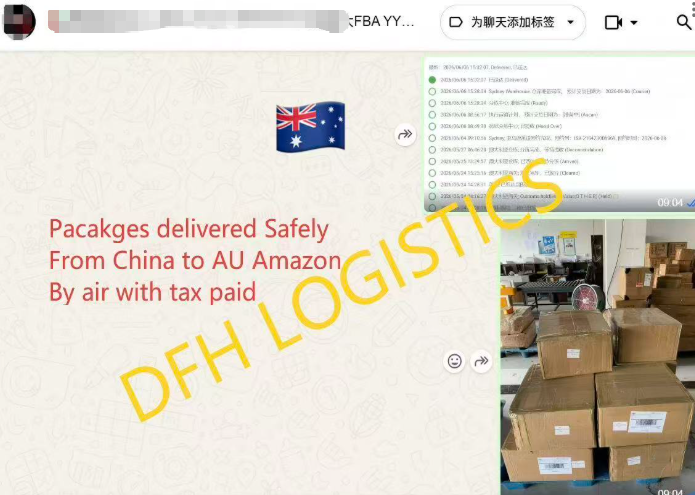Air Freight DDP Door-to-Door China to Amazon FBA Australia