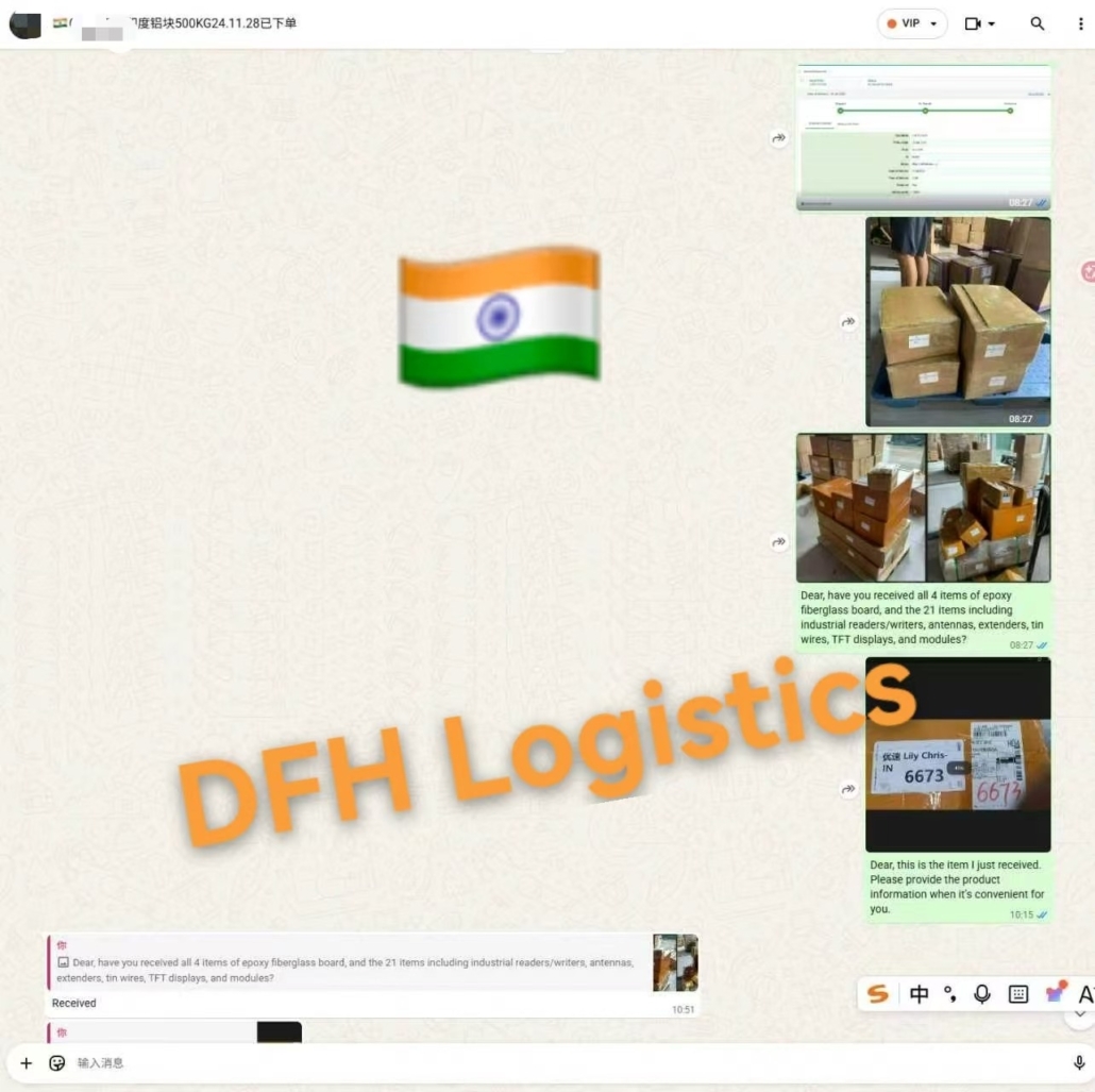 China to India by DDP Air Freight