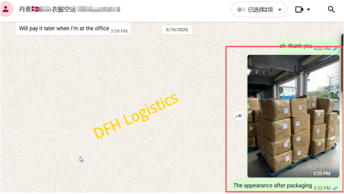 DHL Express DDP China to Denmark