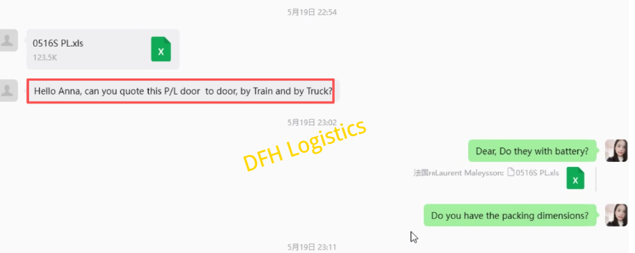 Truck Freight DDP China to France