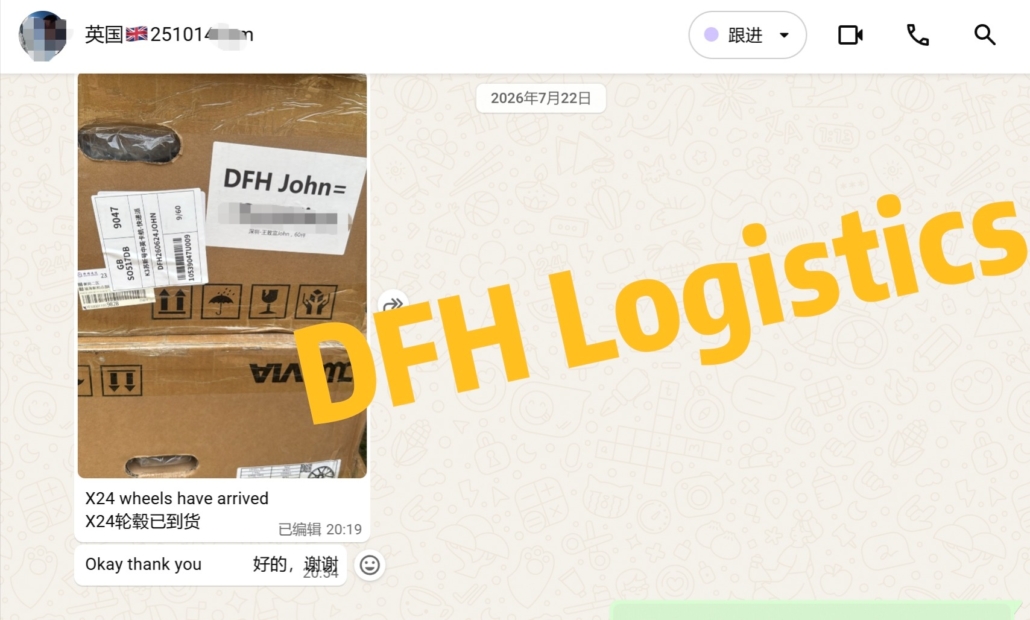 China to the UK via Road Freight DDP