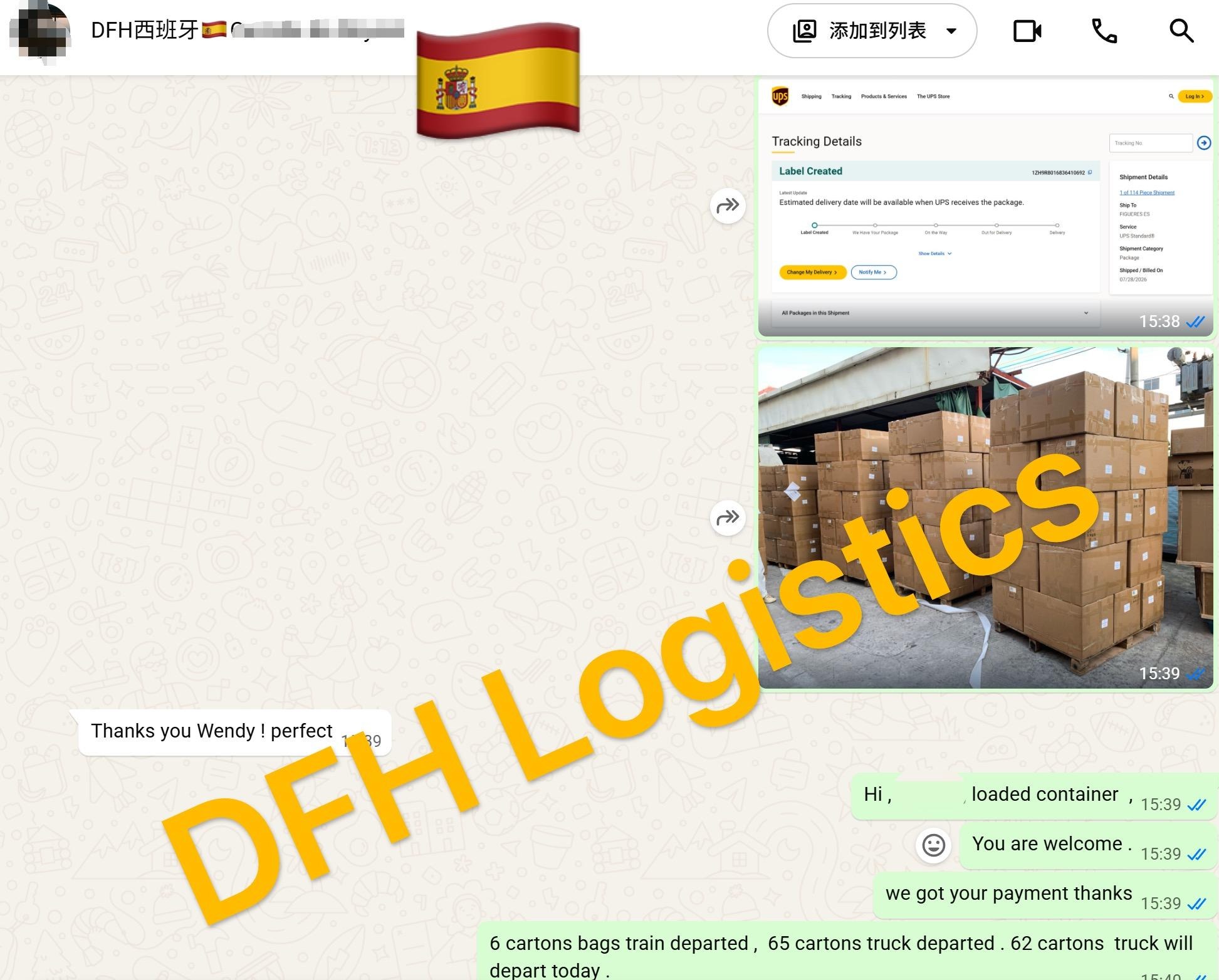 DDP Road Freight China to Spain