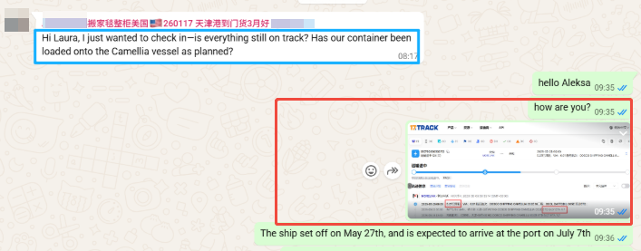 Sea Freight DDP China to USA