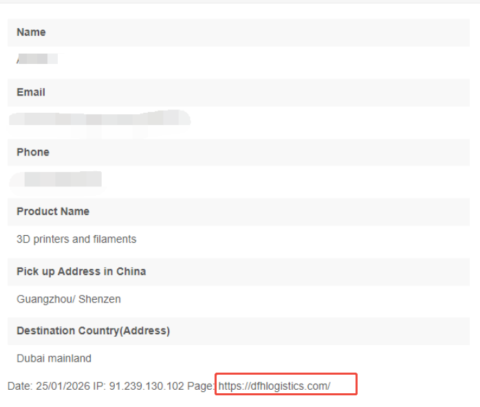 Shipping 3D Printers from China to UAE