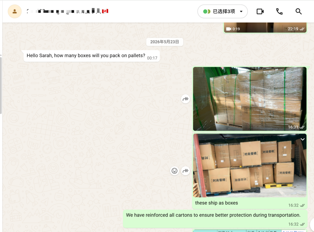 Shipping Furniture from China to Canada