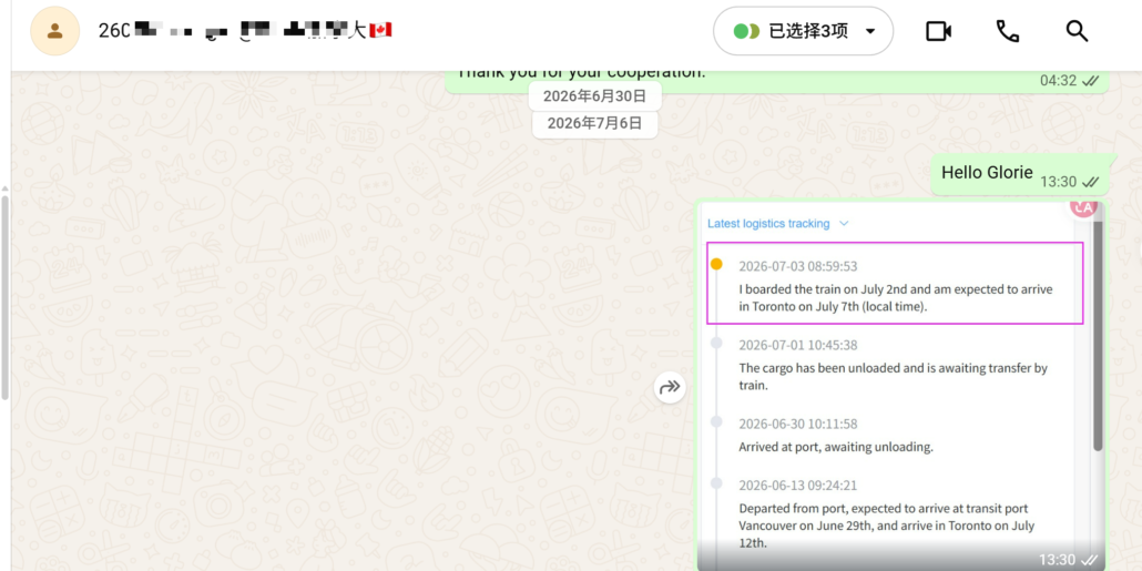 Shipping Furniture from China to Canada