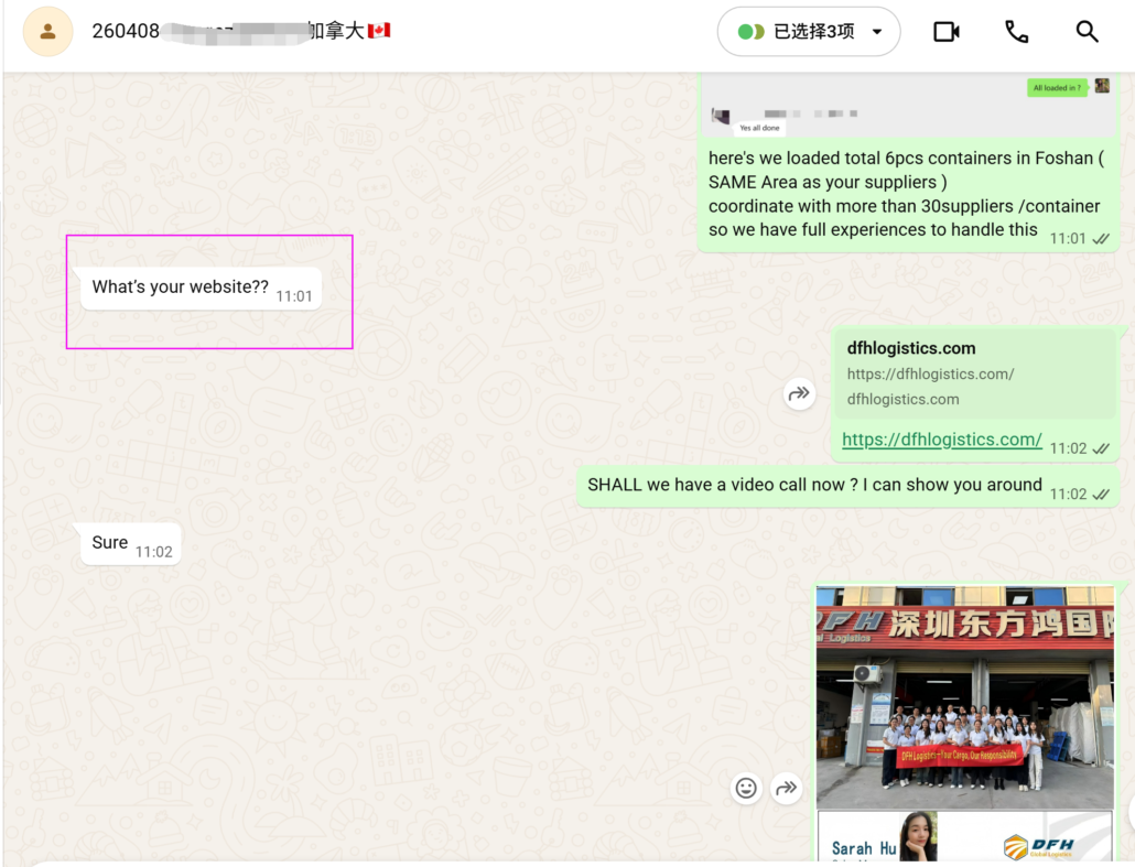 Shipping Furniture from China to Canada