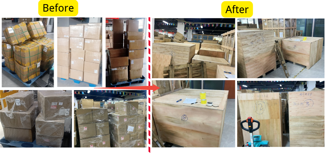 Shipping Customized Goods from Multiple Suppliers in China to USA