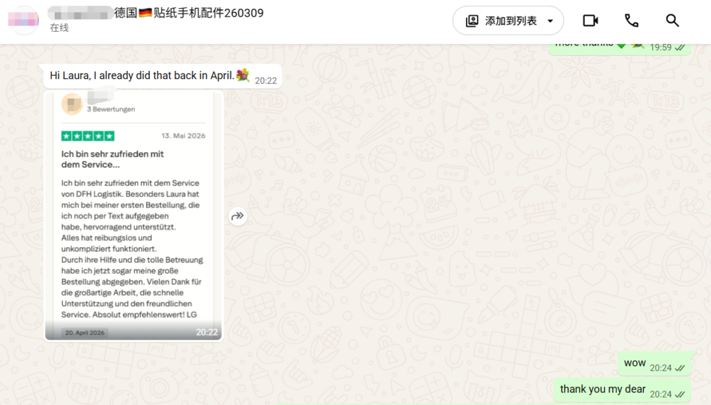 Shipping Phone Cases, Cushions, DIY Decoration and Clothing from China to Germany 