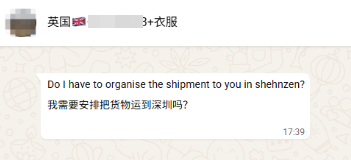 Shipping Clothing from China to UK 