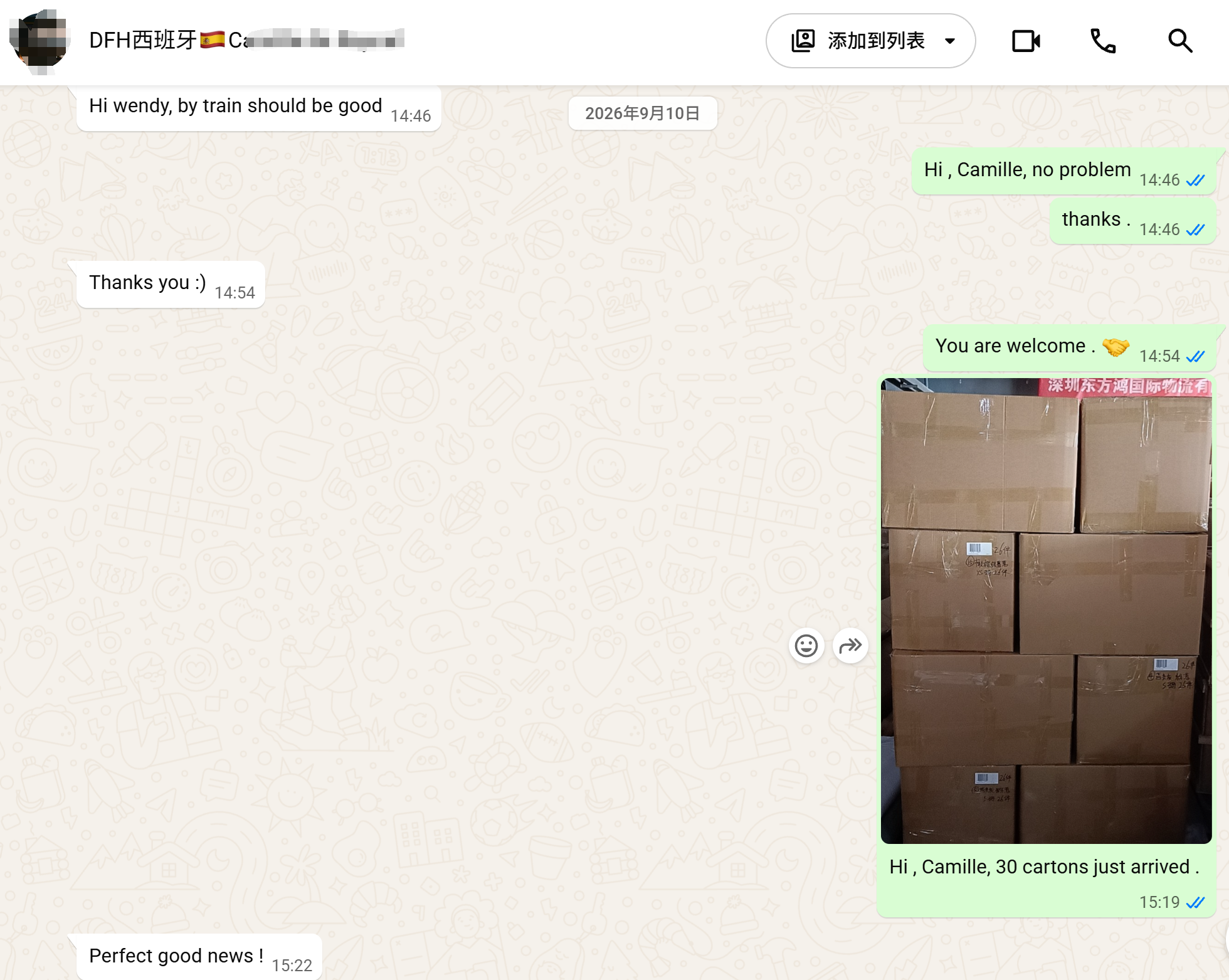 Shipping Hoodies from China to Spain