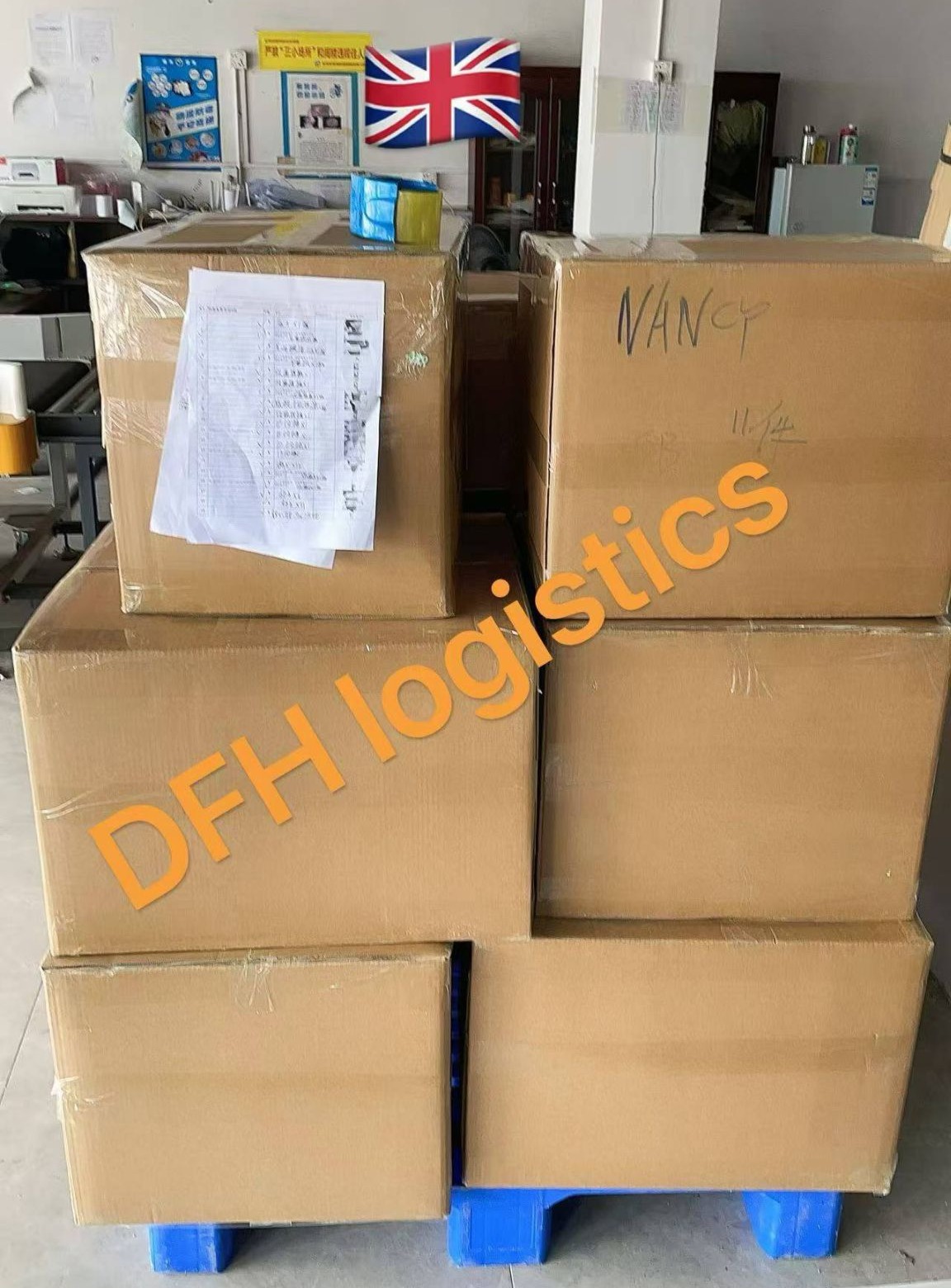 Shipping Mini Fans and Water Bottles from China to the UK