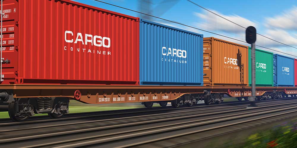 Cargo Train Container