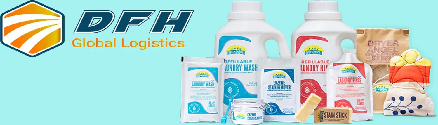 how to import and ship laundry supplies from China