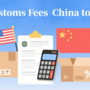 customs fees china usa
