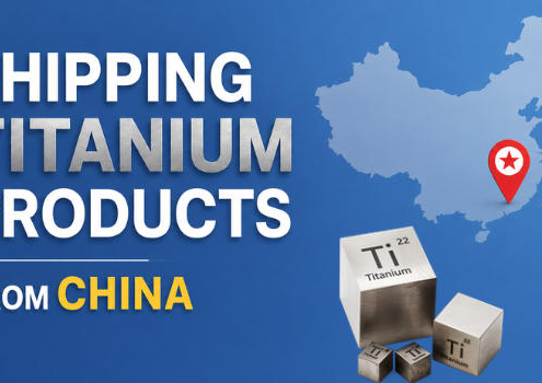 shipping titanium products from china