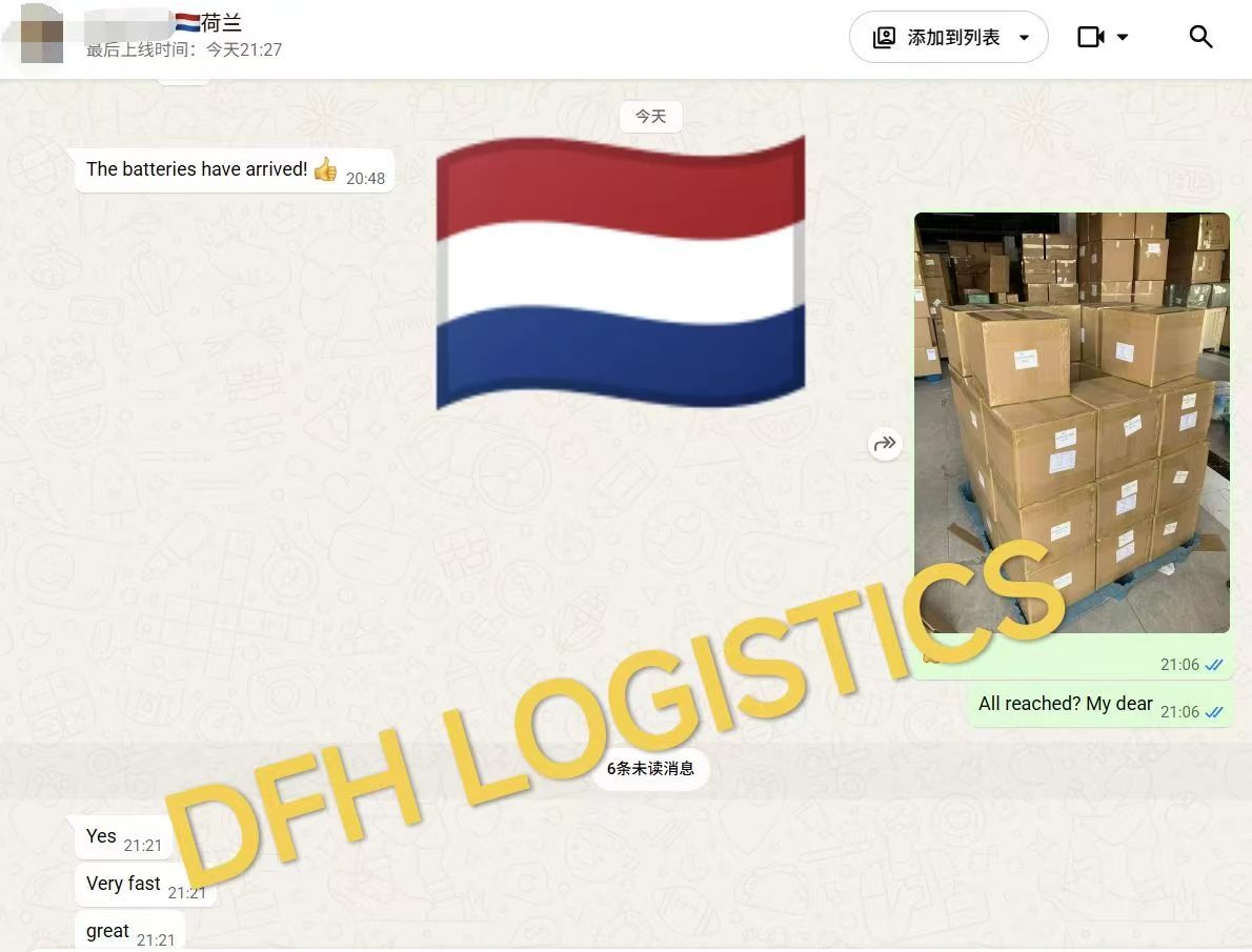 DHL Freight China to Netherlands