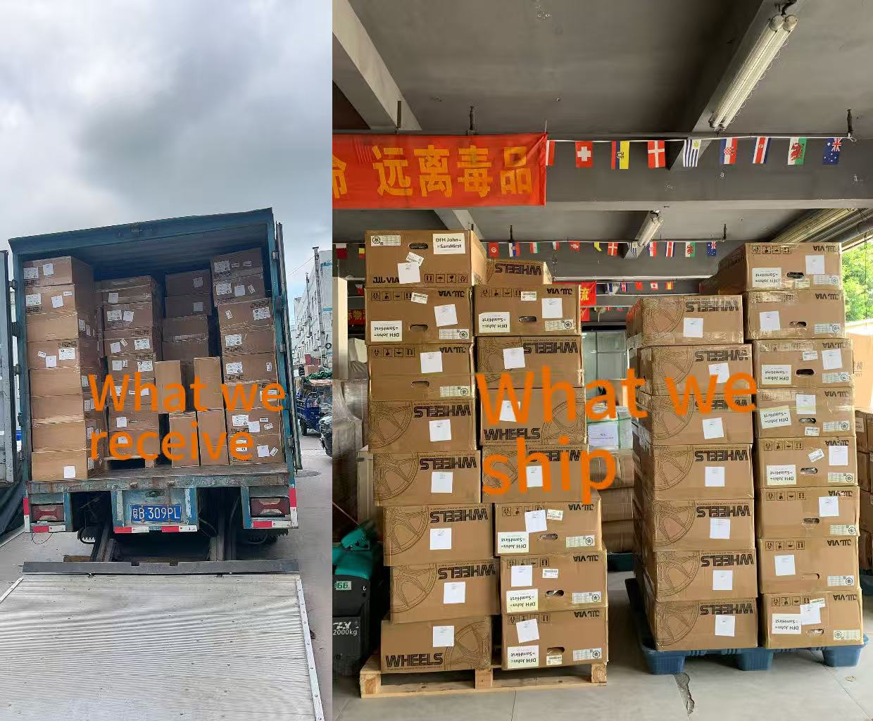 China to the UK via Road Freight DDP