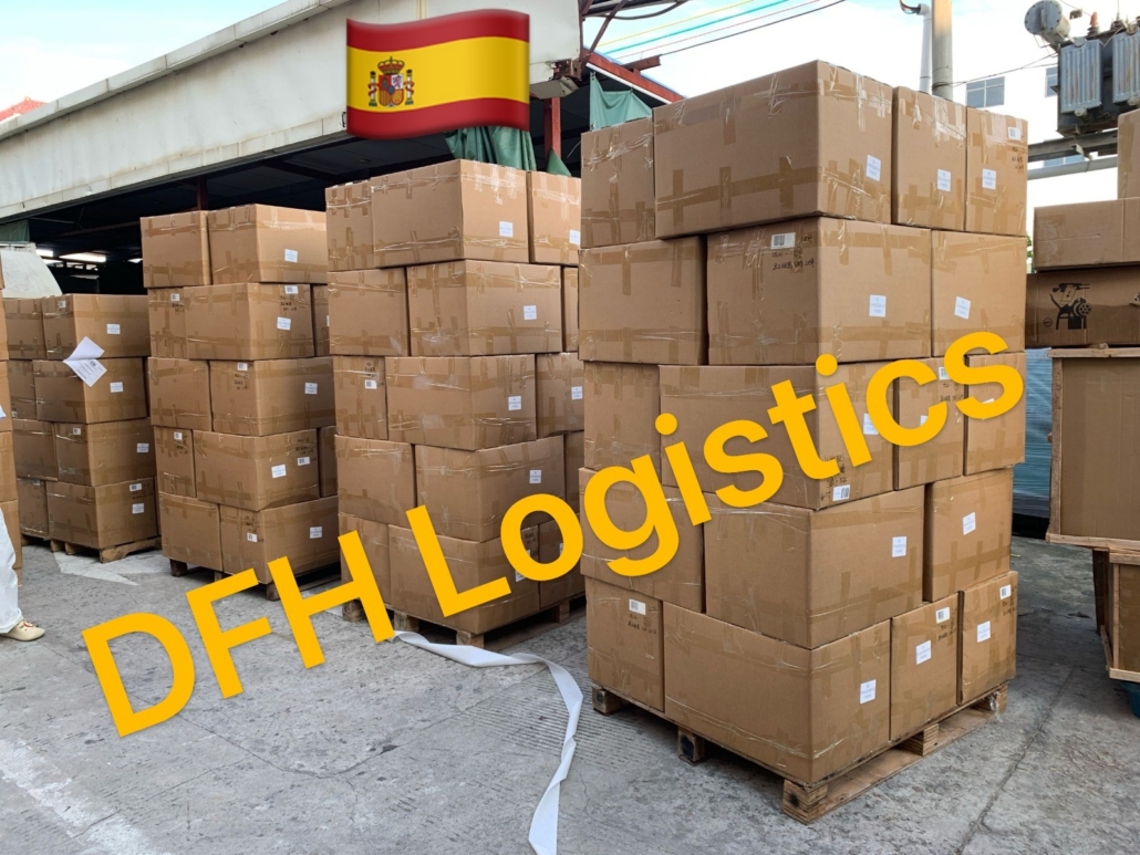 DDP Road Freight China to Spain