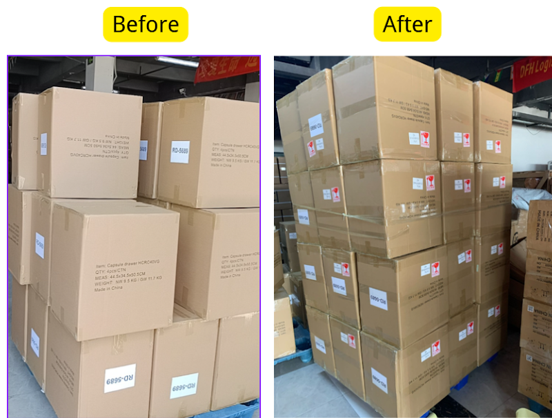 Shipping Coffee Drawer Cabinets from China to South Africa